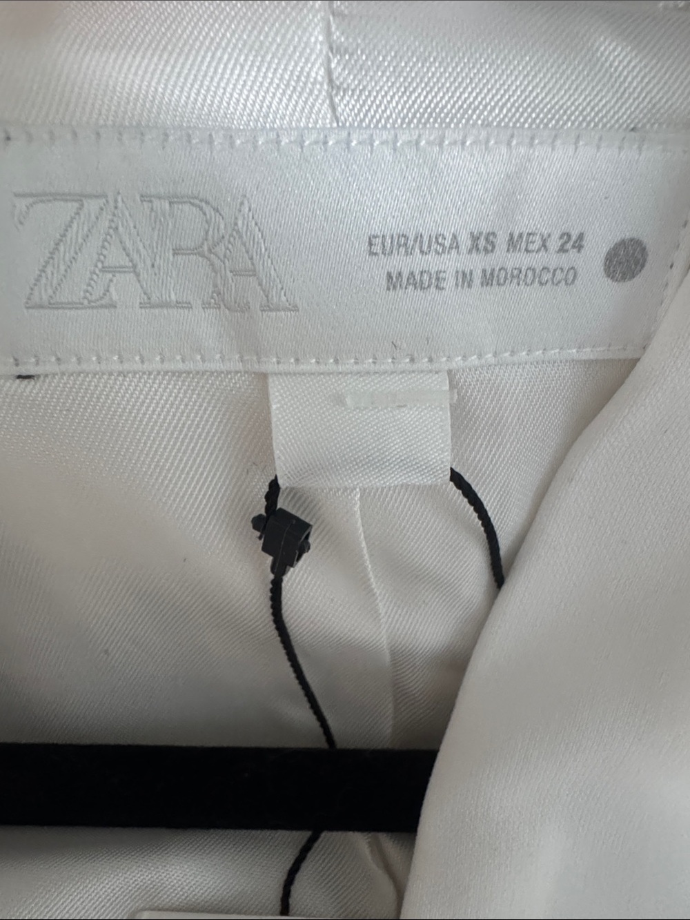 NWT Zara Viral White Sleeveless Waistcoat Size XS - Picture 8 of 9